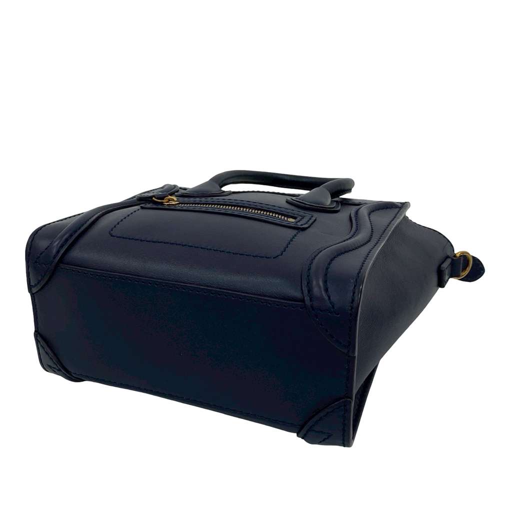 Celine Nano Leather Luggage Tote - 4