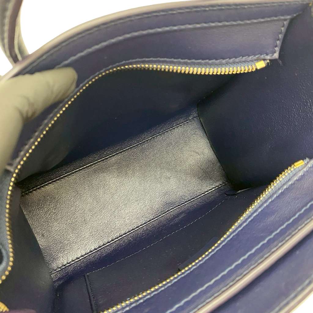 Celine Nano Leather Luggage Tote - 5