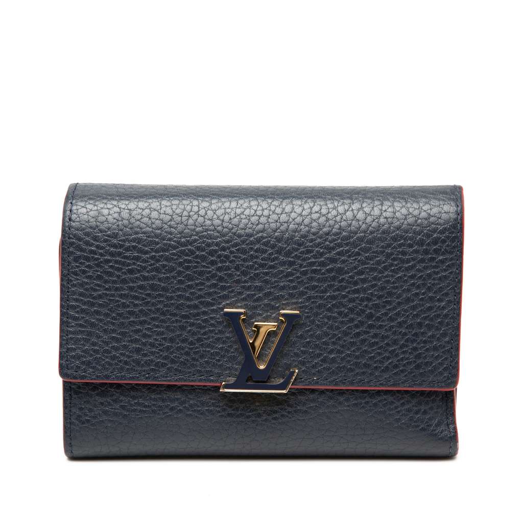 Louis Vuitton Taurillon Capucines Compact Wallet