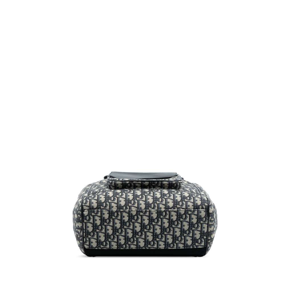 Dior Oblique Canvas Saddle Backpack - 3