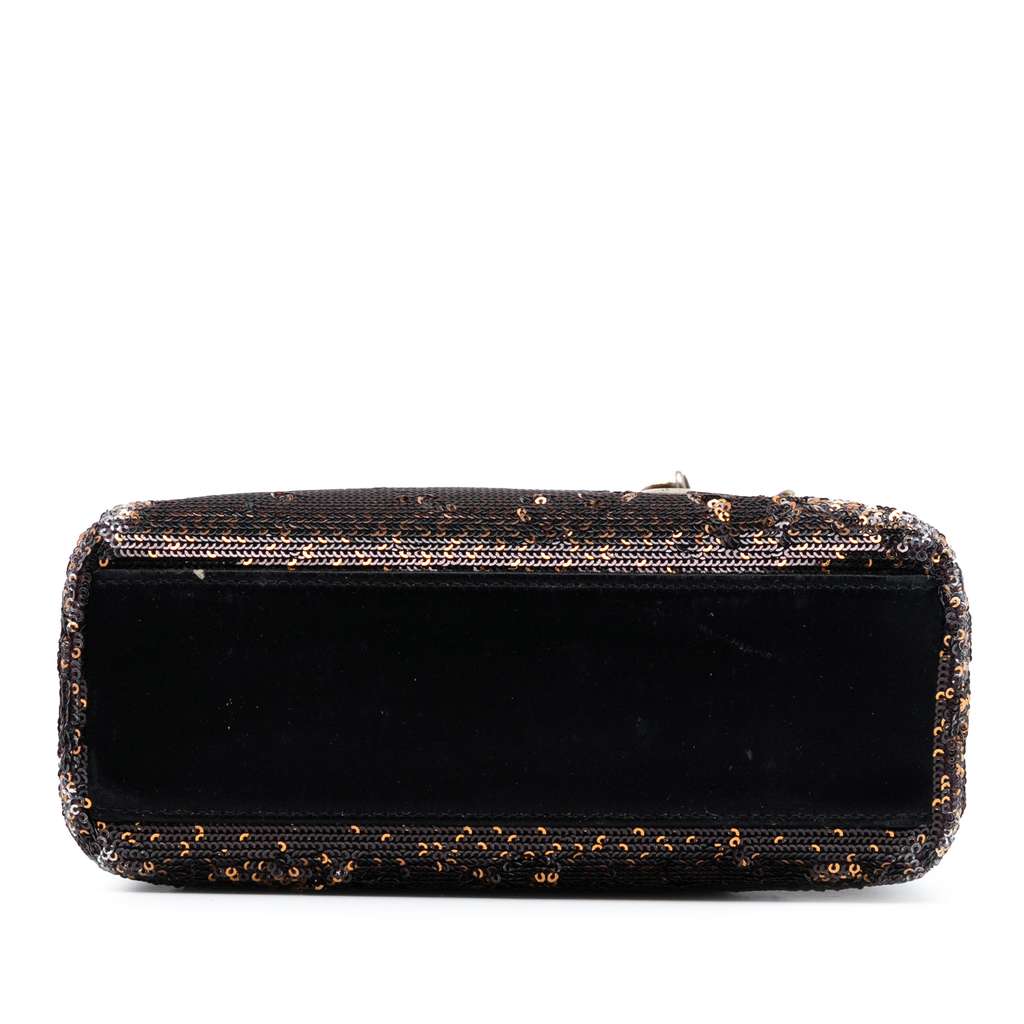 Dior Mini Satin Sequin Gradient Lady Dior - 3