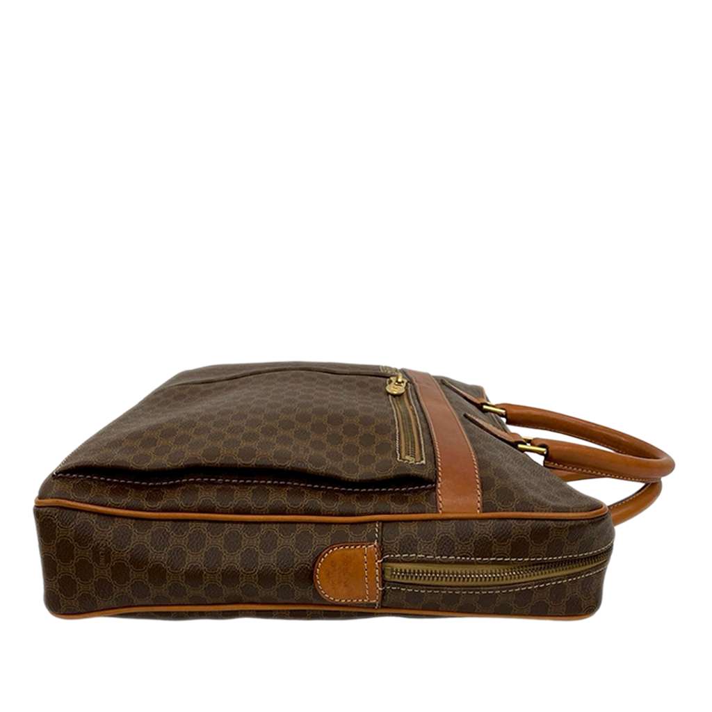 Celine Macadam Coated Canvas Business Bag - 3