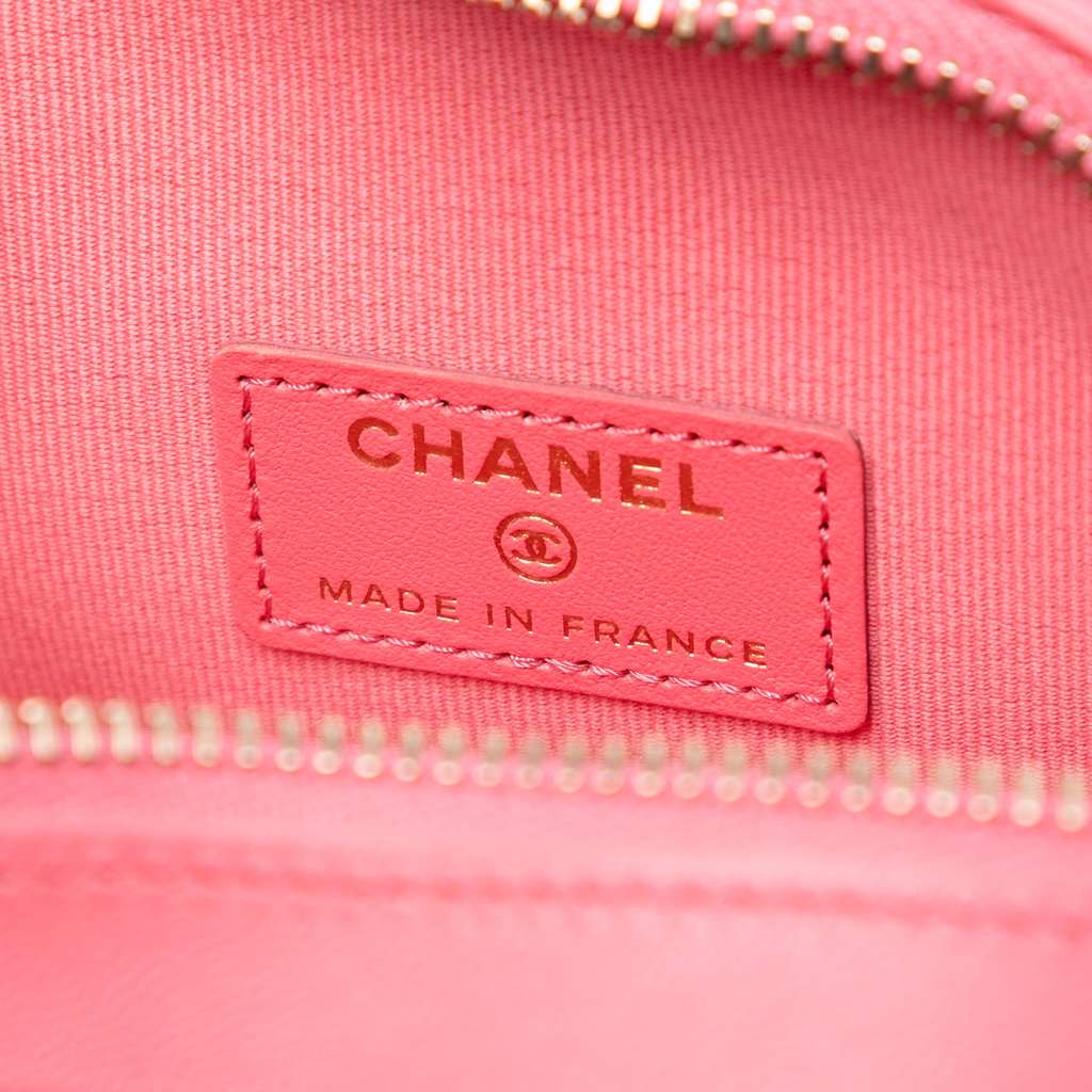 Chanel Mini Lambskin CC in Love Heart Crossbody - 5