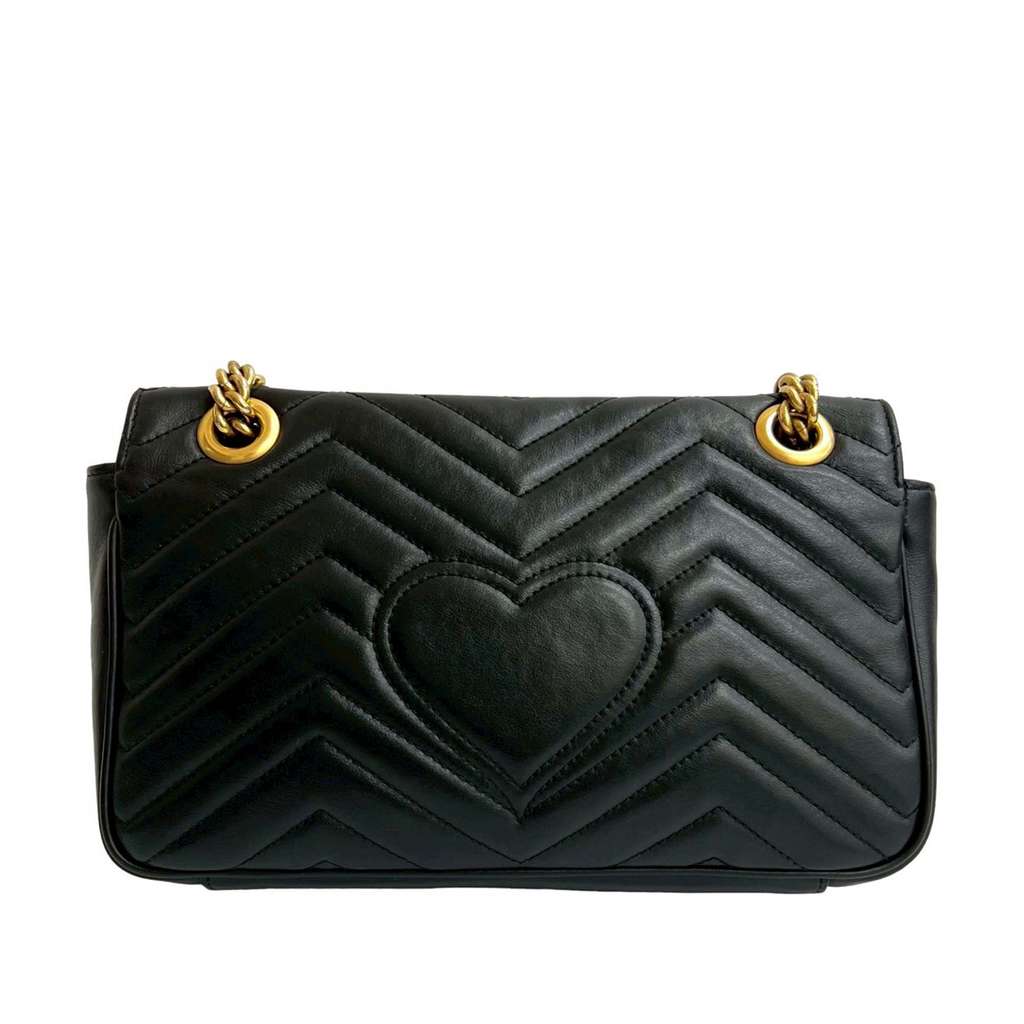 Gucci Medium GG Marmont Matelasse Leather Shoulder Bag - 2