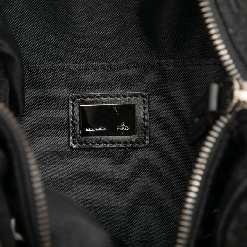 Fendi Zucchino Canvas Boston Bag - 5