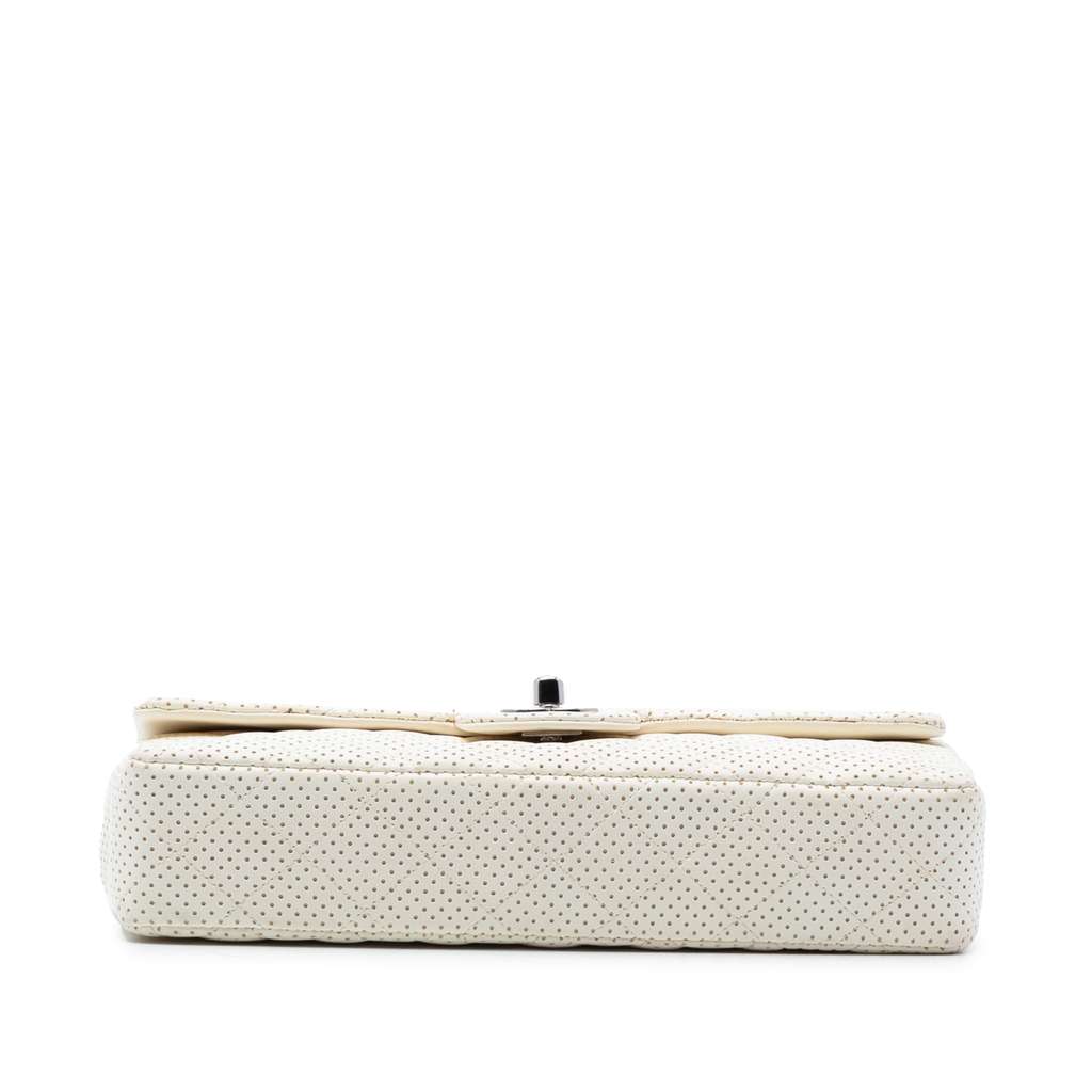 Chanel Classic Perforated Lambskin East West Flap - 3