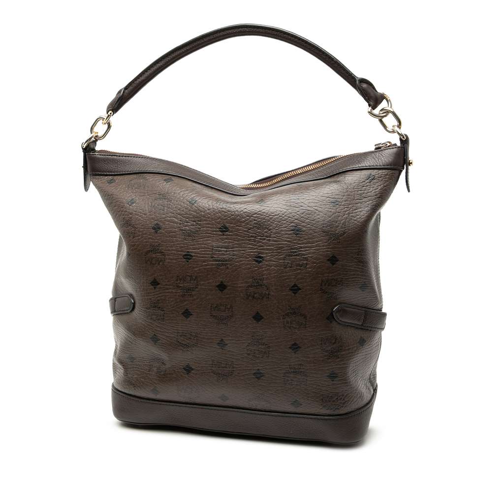 Mcm Visetos Coated Canvas Satchel - 2