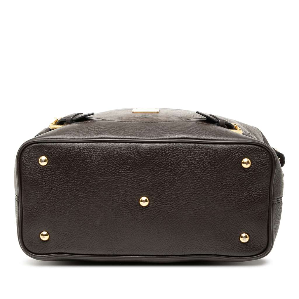 Mcm Visetos Coated Canvas Satchel - 3