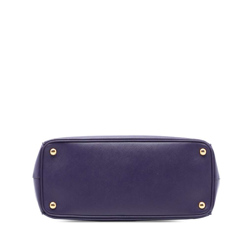 Prada Medium Saffiano Lux Galleria Double Zip Satchel - 3