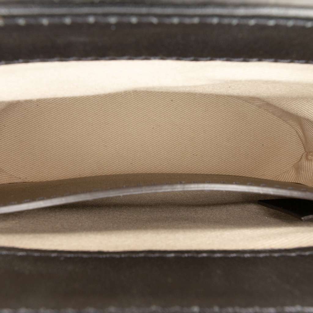 Chloé Croc Embossed Leather Aby Lock Satchel - 4