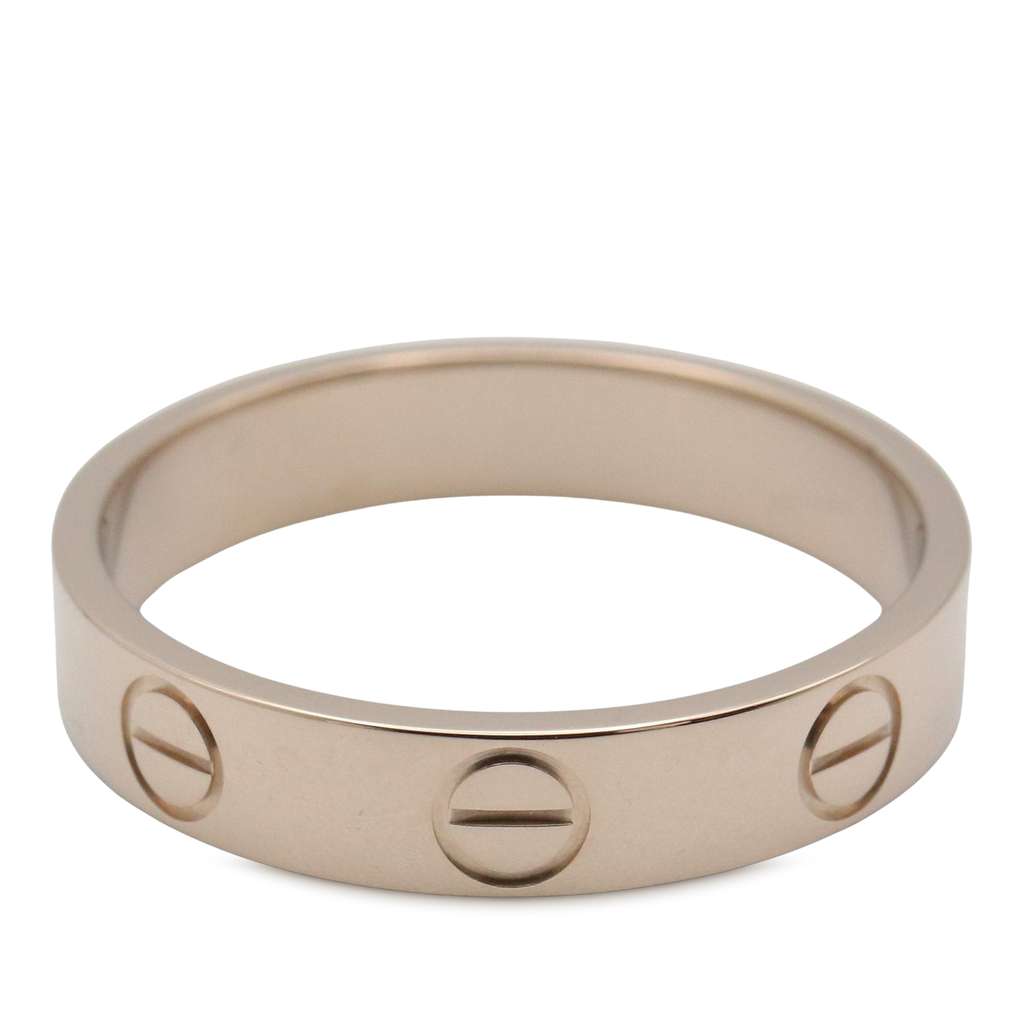 Cartier 18K White Gold Small Love Ring - 2