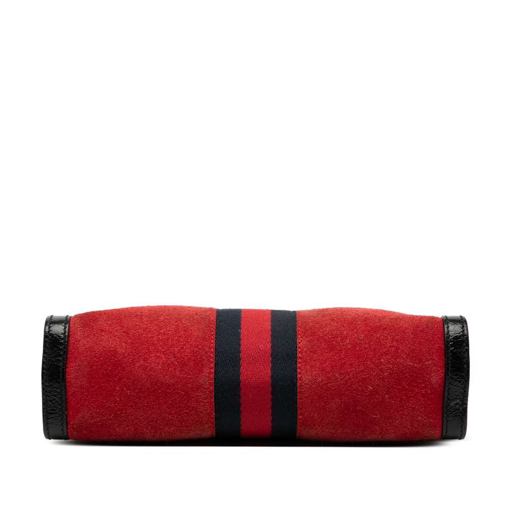 Gucci Small Suede Ophidia Chain Crossbody - 3