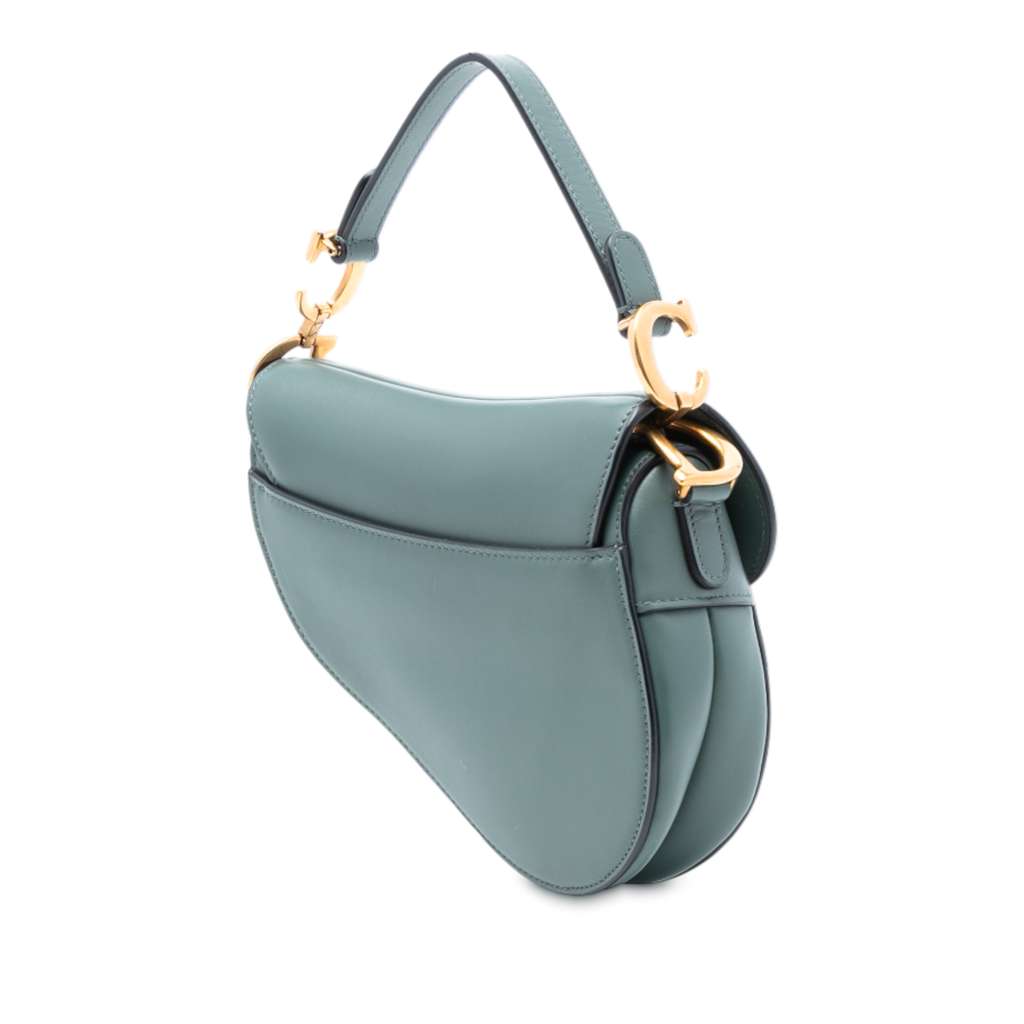 Dior Mini Smooth Calfskin Saddle Bag - 2