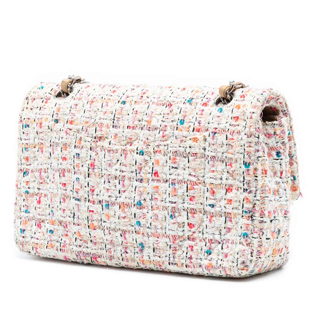 Chanel Medium Classic Tweed Double Flap - 2