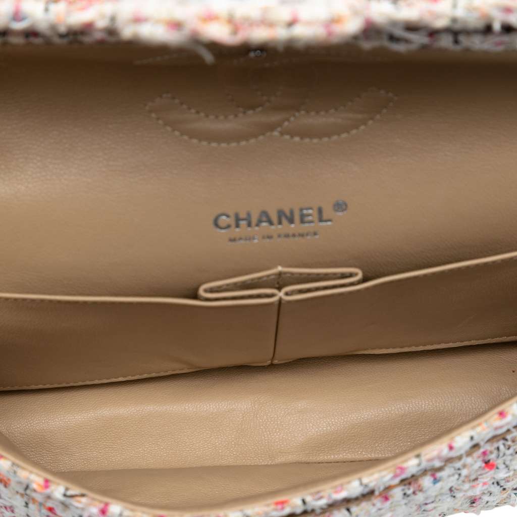 Chanel Medium Classic Tweed Double Flap - 4