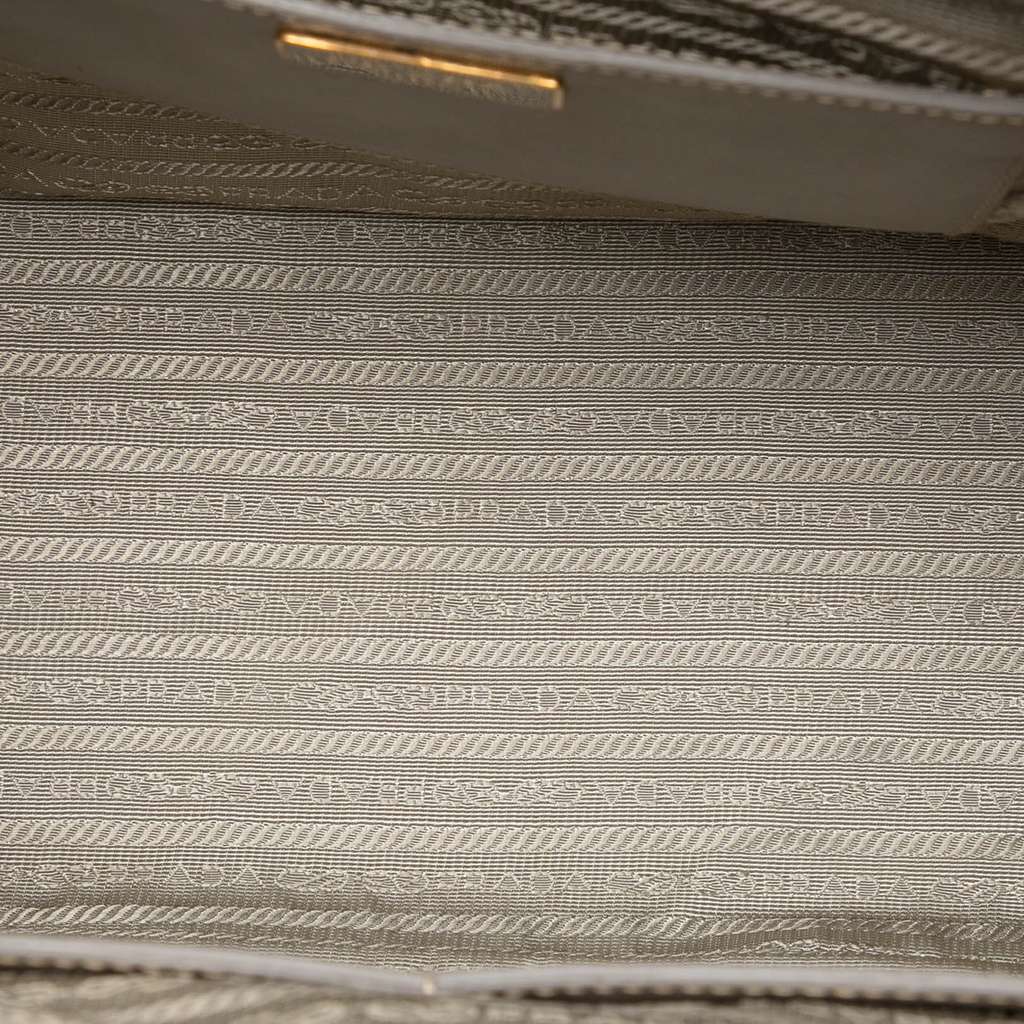 Prada Large Saffiano Lux Galleria Double Zip Tote - 4
