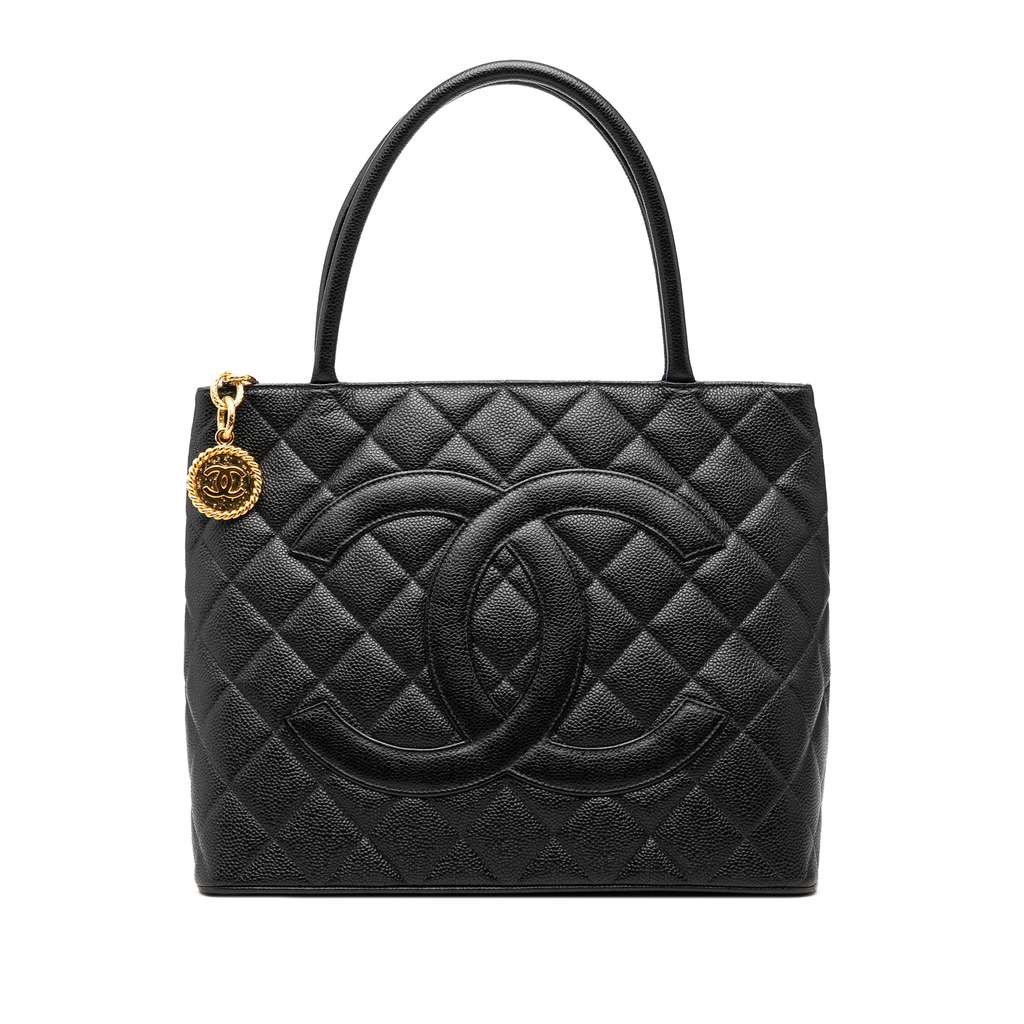 Chanel Caviar Medallion Tote