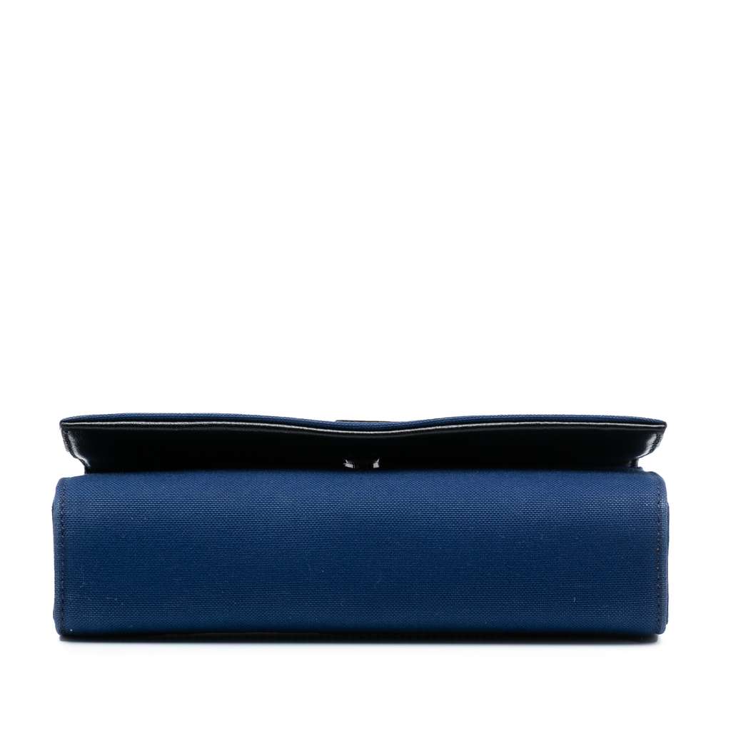 Saint Laurent Small Star Embroidered Canvas Monogram Kate Crossbody - 3