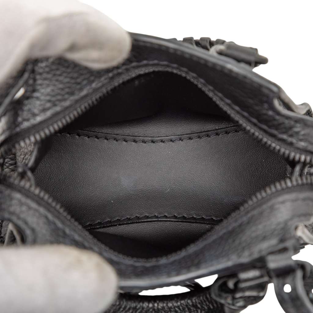 Balenciaga Super Nano Grained Calfskin Neo Classic City Satchel - 4