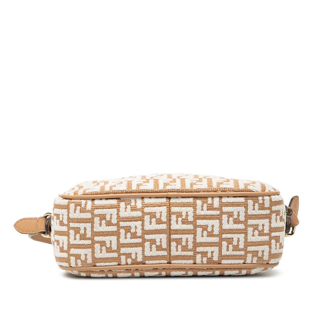 Fendi Mini Raffia FF 1974 Camera Bag - 3