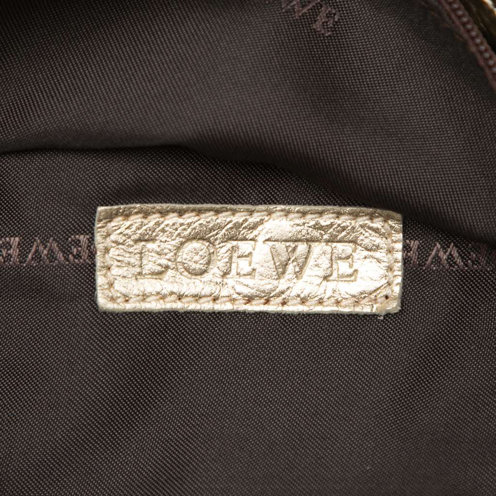 Loewe Metallic Nappa Aire Satchel - 5