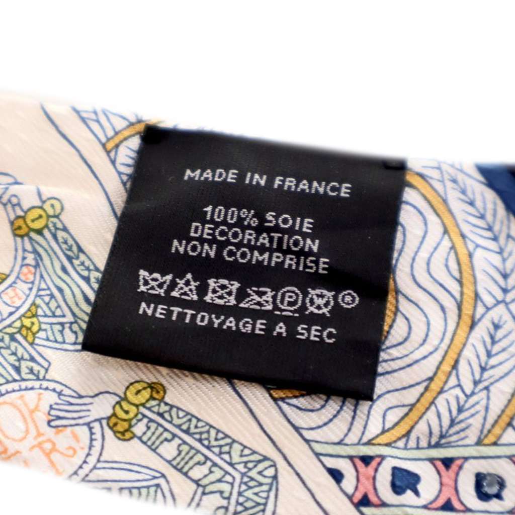 Hermès Dame De Coeur Silk Twilly Scarf - 2
