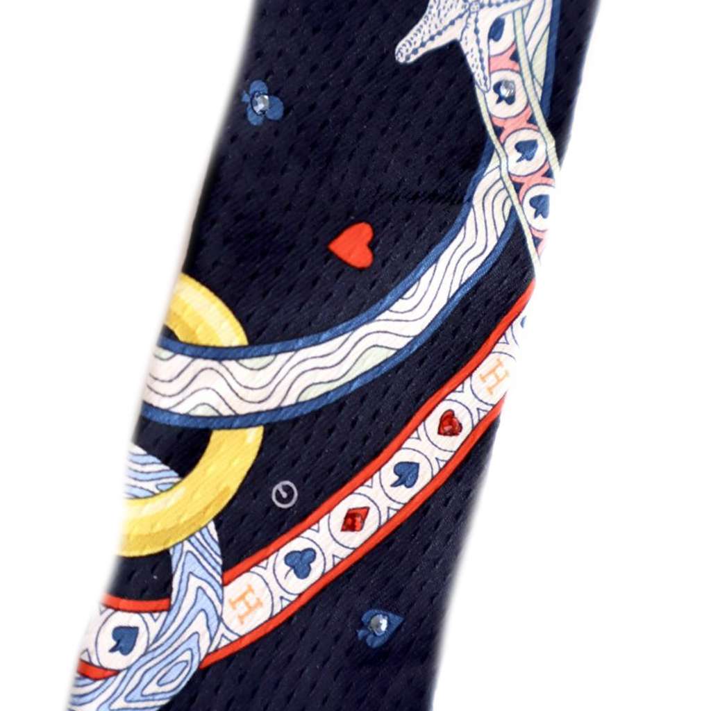 Hermès Dame De Coeur Silk Twilly Scarf - 4