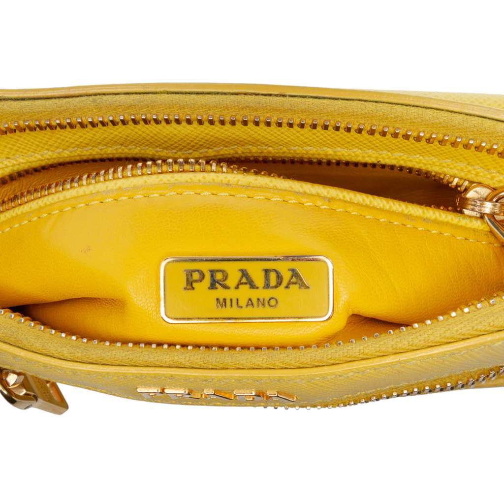 Prada Saffiano Lux Front Pocket Crossbody - 5