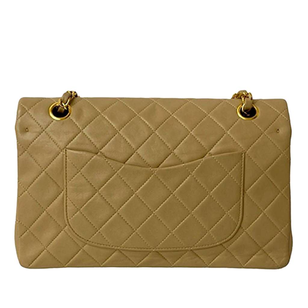 Chanel Medium Classic Lambskin Double Flap - 4