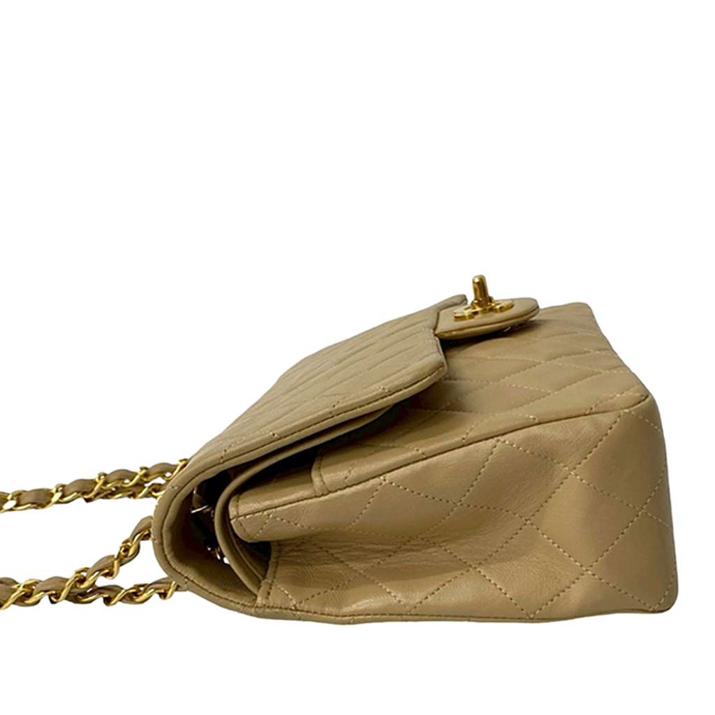 Chanel Medium Classic Lambskin Double Flap - 5