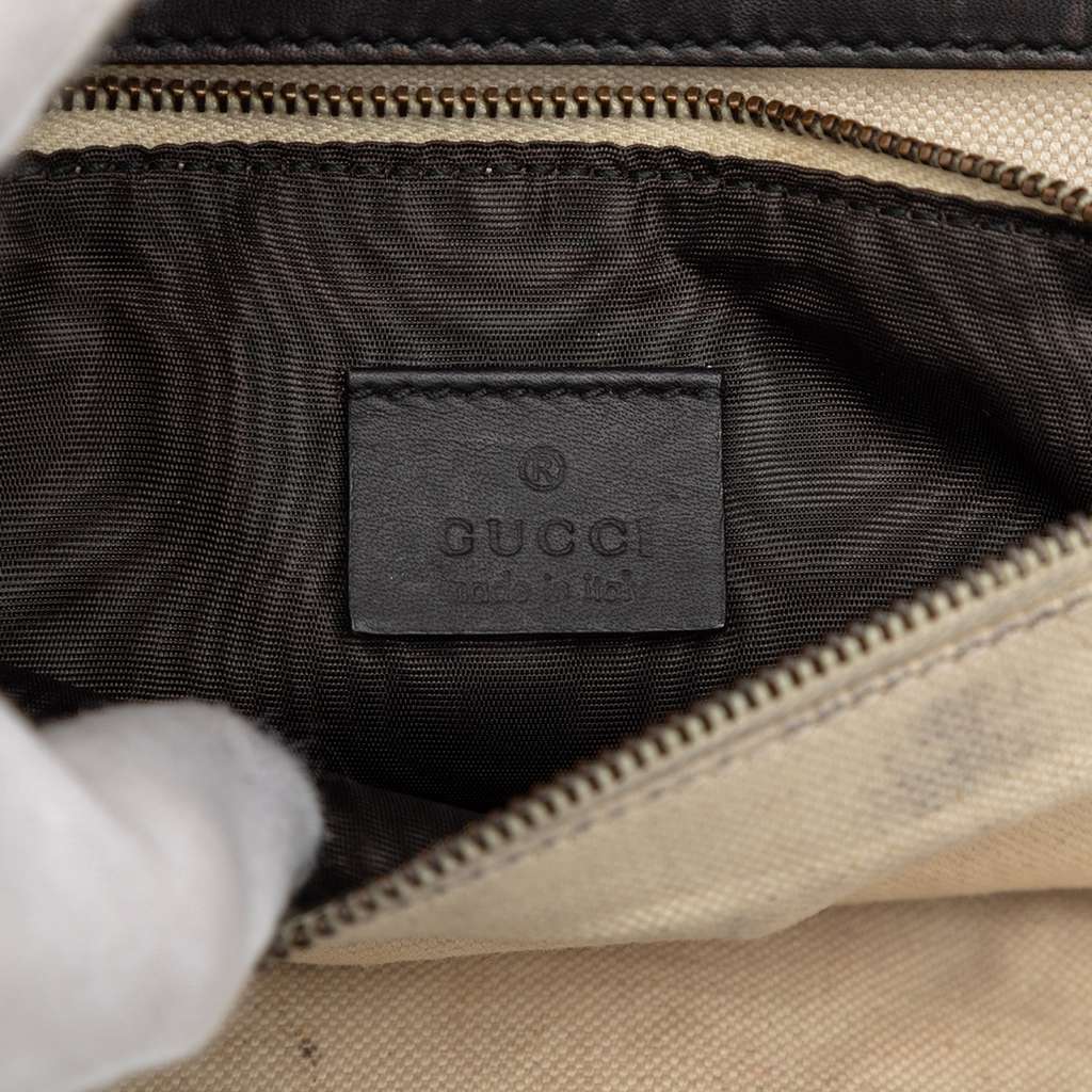 Gucci Velvet Lady Stirrup Top Handle Bag - 5