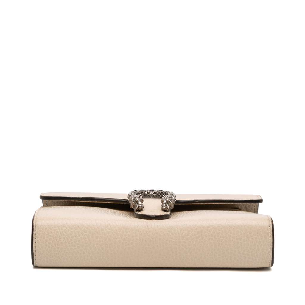 Gucci Mini Leather Dionysus Wallet on Chain - 3