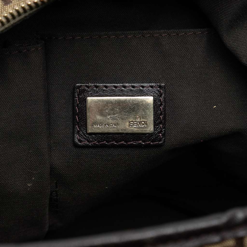 Fendi Zucchino Canvas Braided Hobo - 5