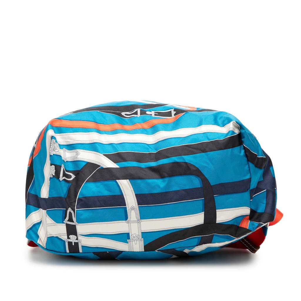 Hermès Silk and Barenia Cavalcadour Airsilk Backpack - 3