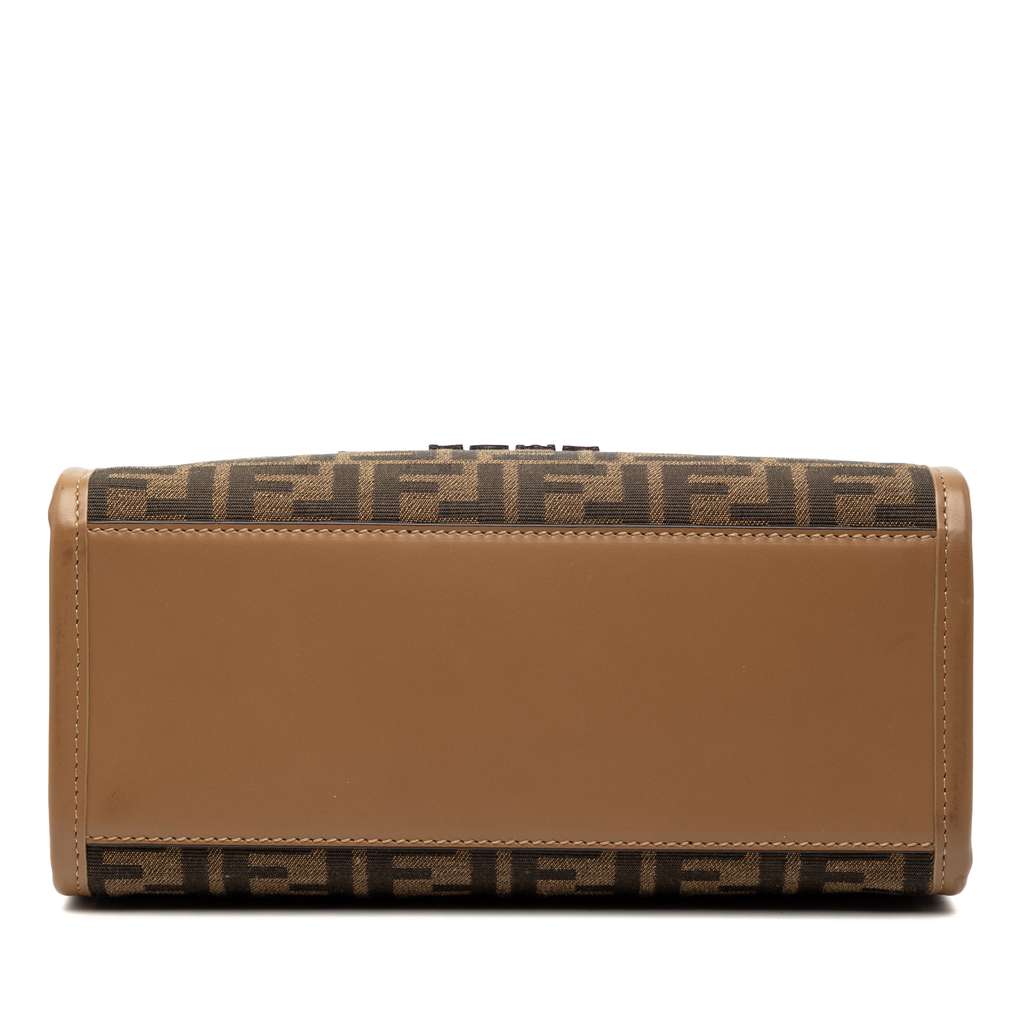 Fendi Small Zucca Canvas Sunshine Shopper Tote - 3