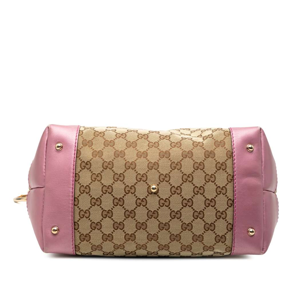 Gucci GG Canvas Heart Bit Shoulder Bag - 3