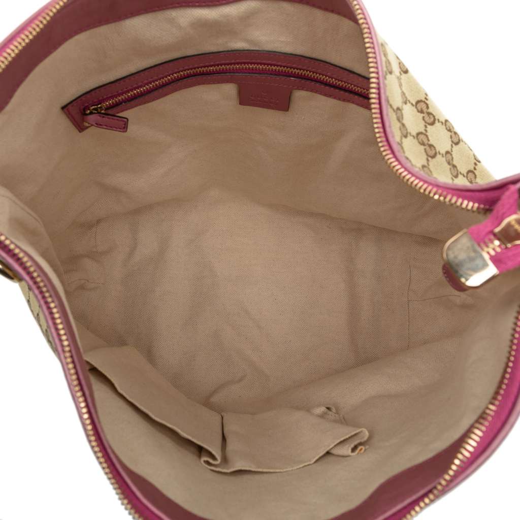 Gucci GG Canvas Heart Bit Shoulder Bag - 4