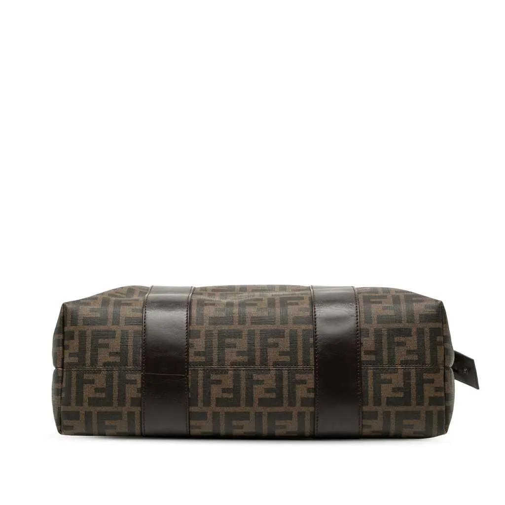 Fendi Zucca Spalmati Tote Brown Canvas Very good - Inside View