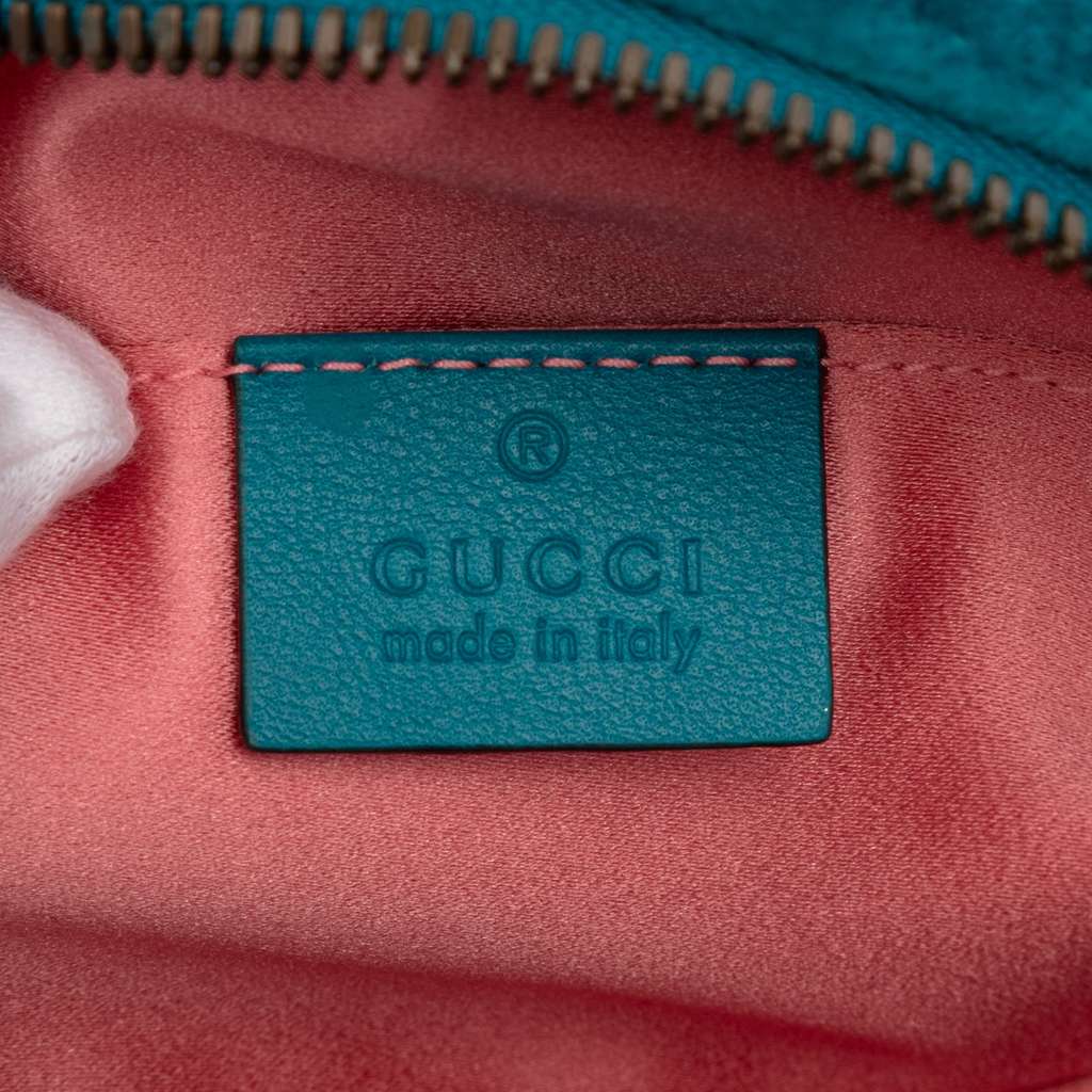 Gucci GG Marmont Velvet Matelasse Belt Bag - 5