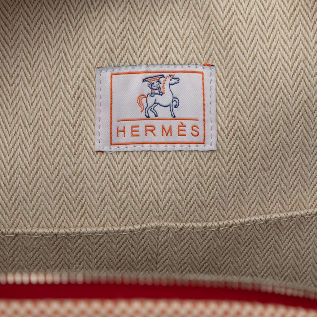 Hermès Large Canvas Bride A Brac Cabriole Case - 5