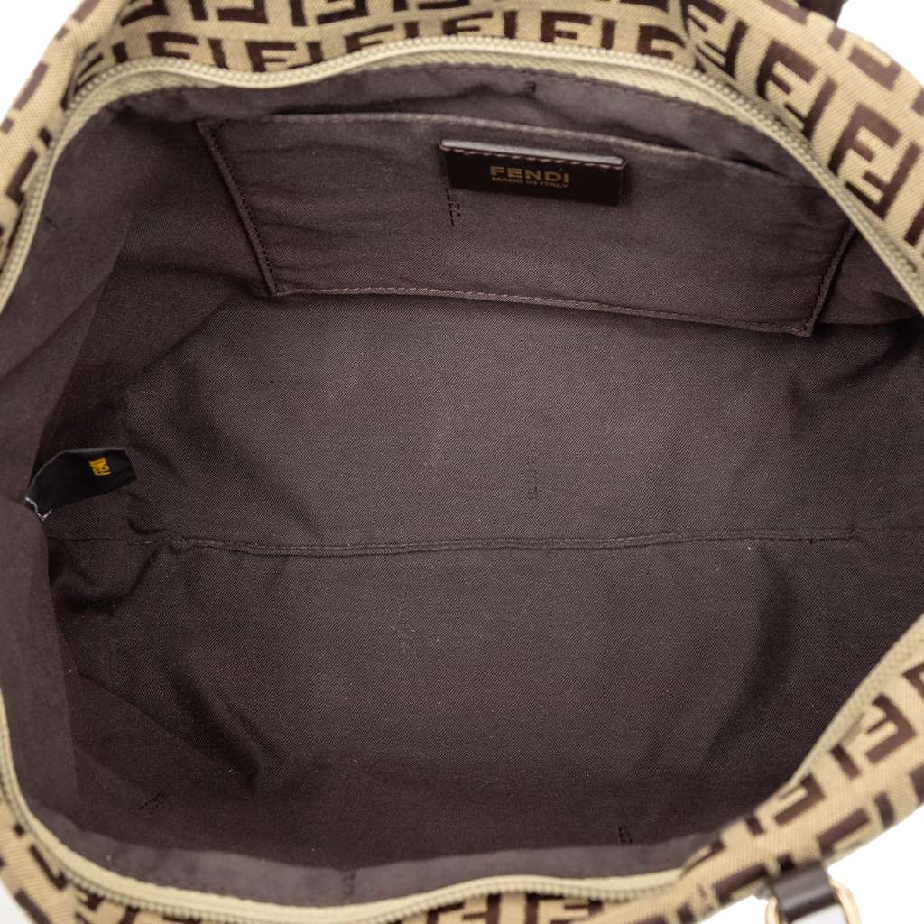 Fendi Mini Zucchino Canvas Superstar Tote - 4