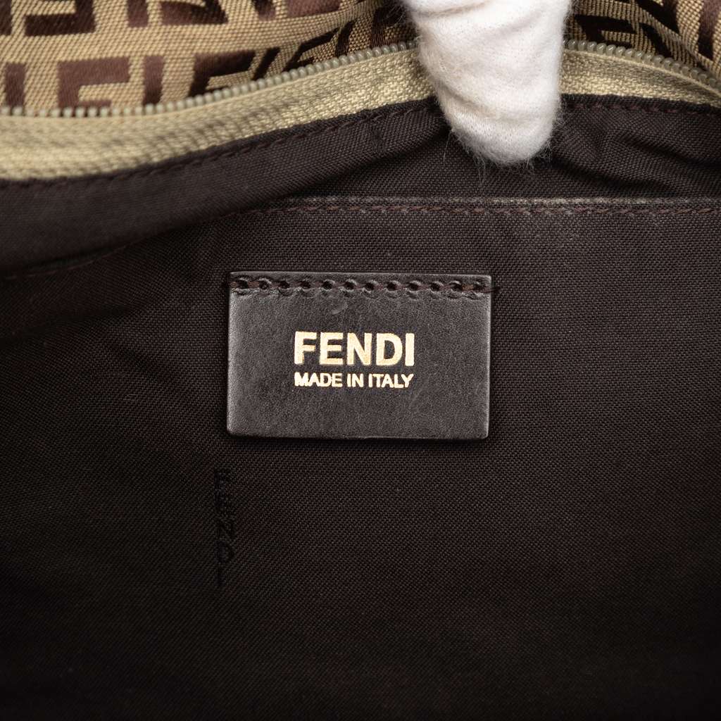 Fendi Mini Zucchino Canvas Superstar Tote - 5