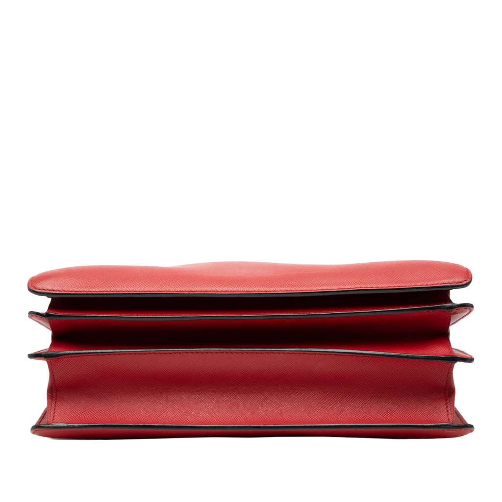 Prada Saffiano Turnlock Handbag - 3