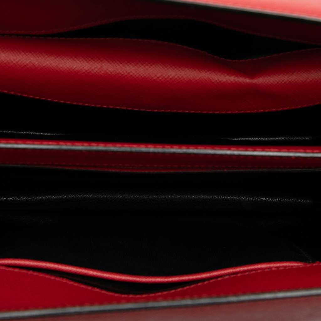 Prada Saffiano Turnlock Handbag - 4