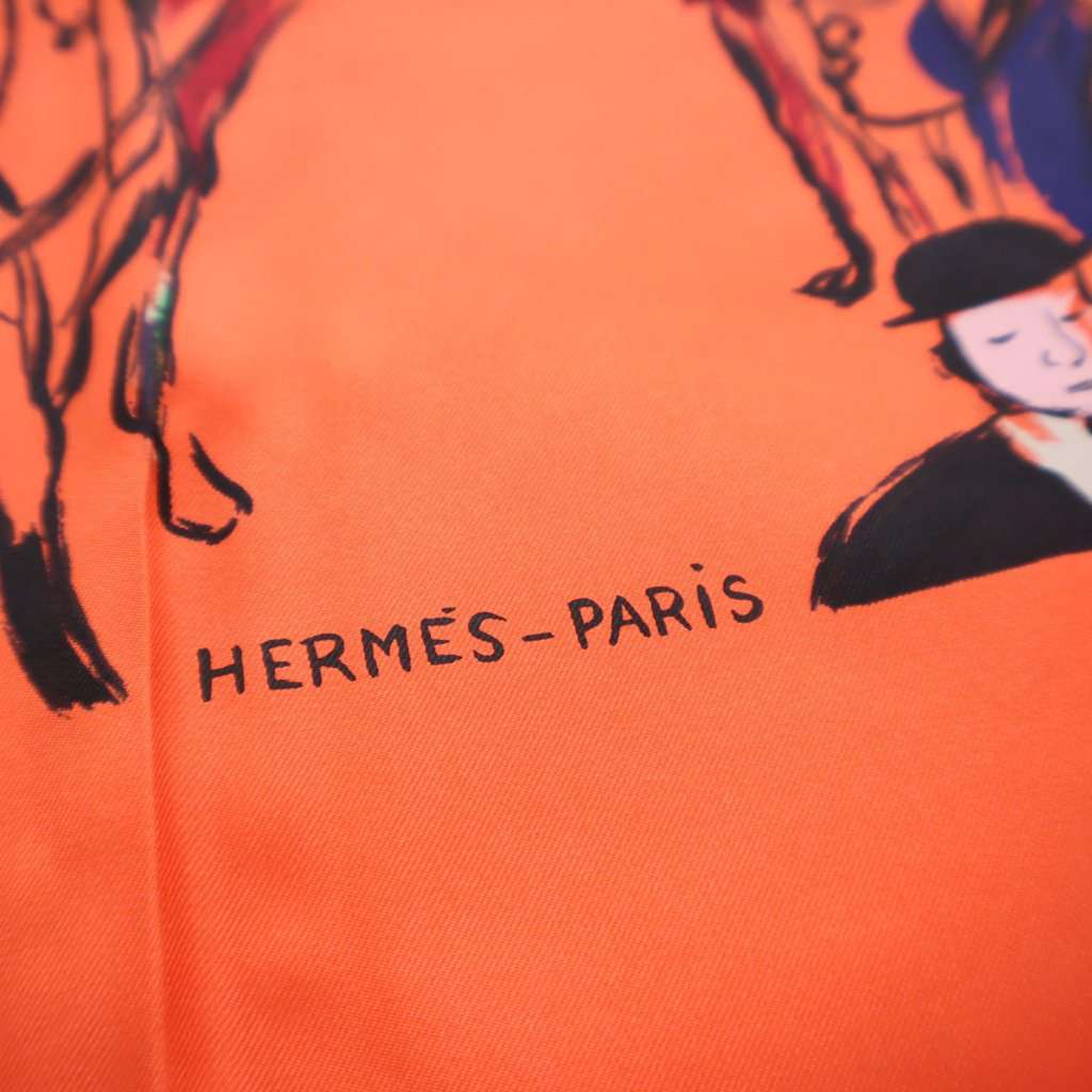 Hermès Paddock Silk Scarf 90 - 2