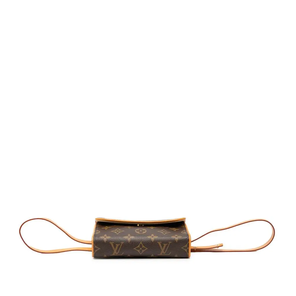 Louis Vuitton Monogram Pochette Florentine Brown Very good - Inside View