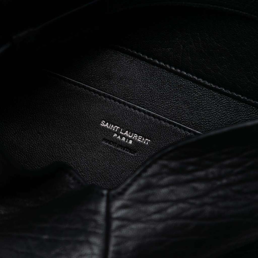 Saint Laurent Lambskin Monogram Cassandre Envelope Messenger Bag - 5