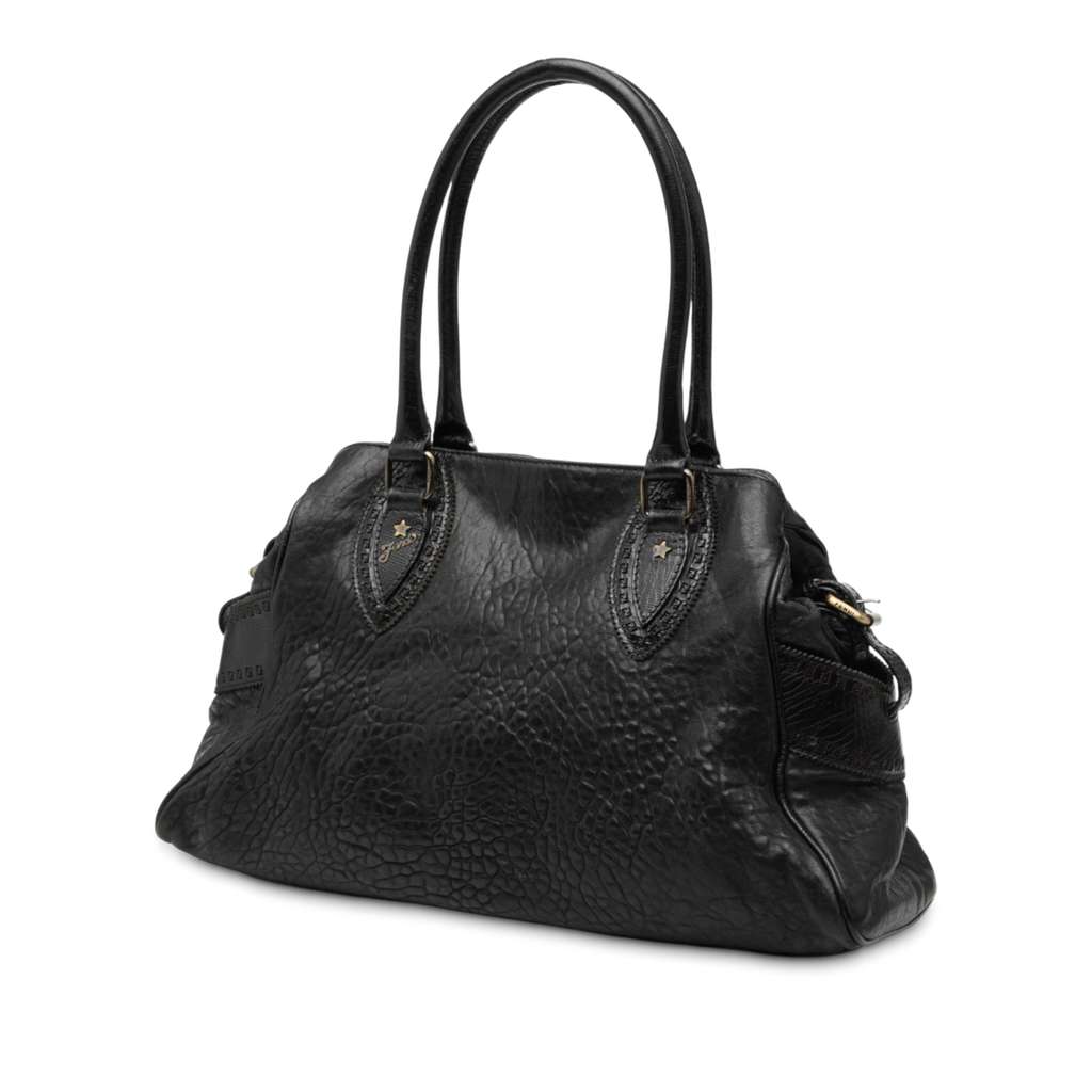 Fendi Leather Etniko Du Jour Handbag - 2