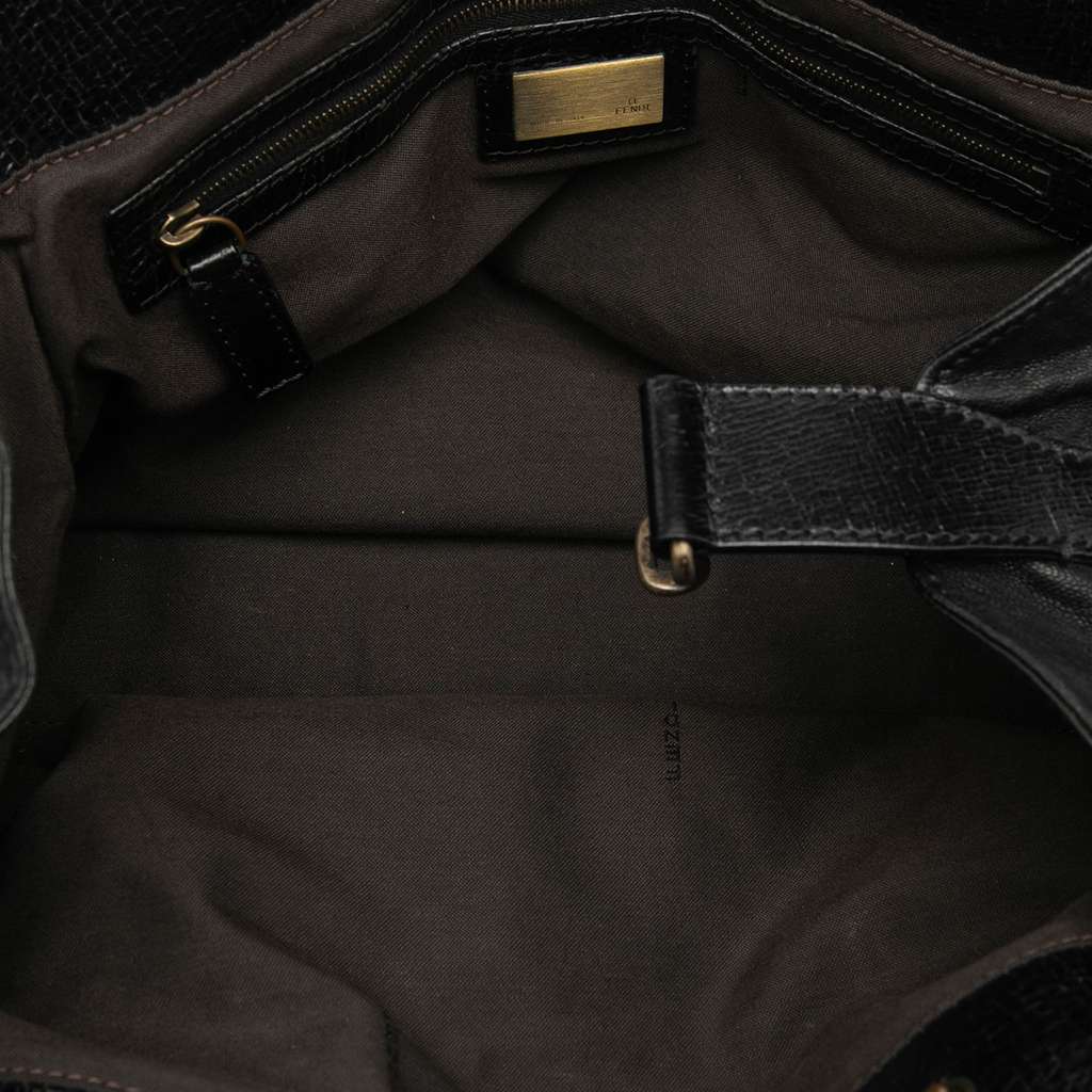 Fendi Leather Etniko Du Jour Handbag - 5