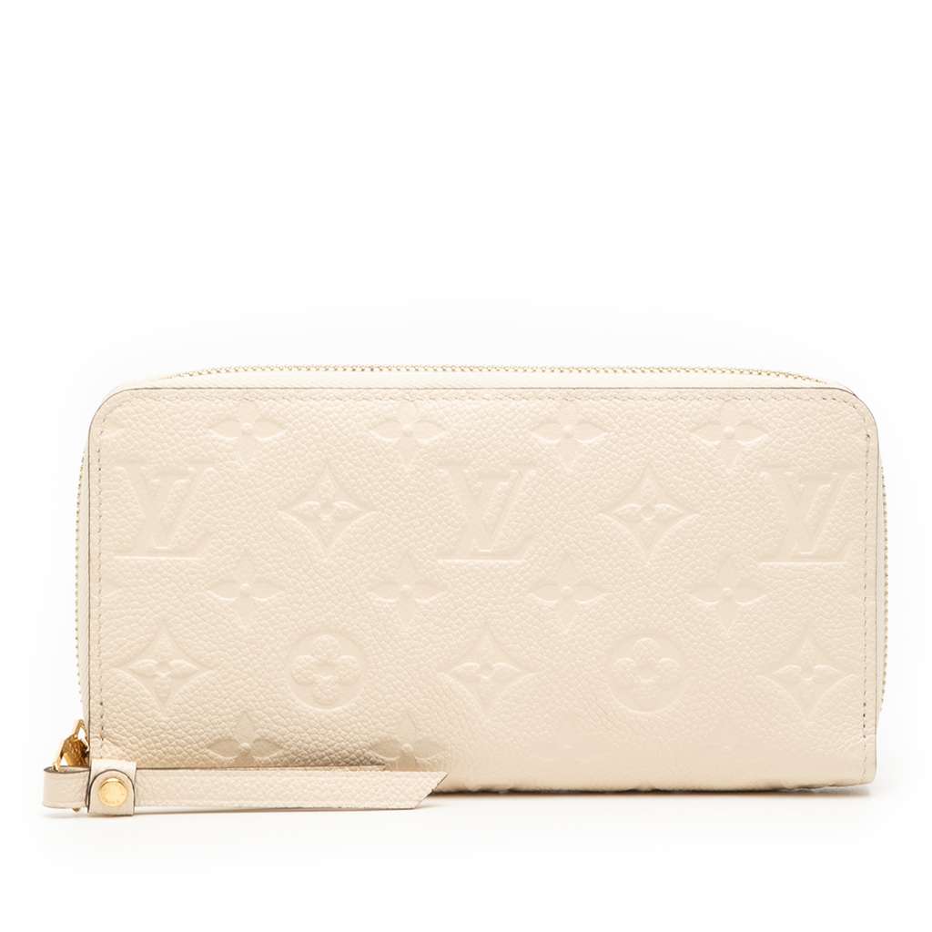 Louis Vuitton Monogram Empreinte Zippy Long Wallet